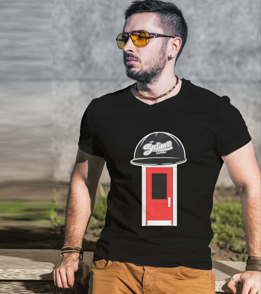 The Section10 Tavern Red Door Entrance T-Shirt
