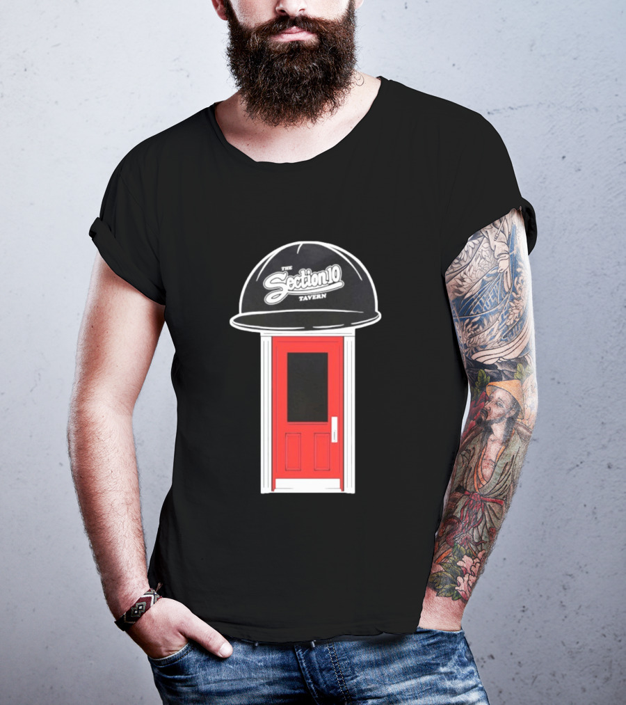 The Section10 Tavern Red Door Entrance T-Shirt
