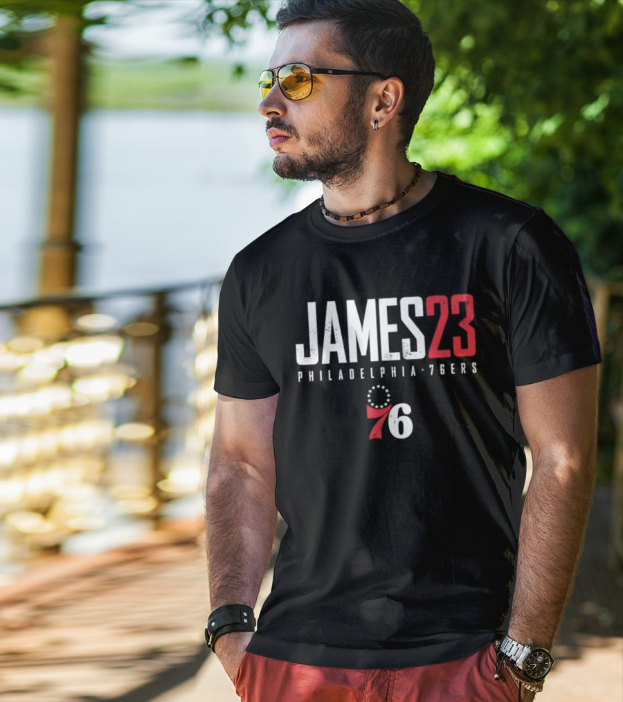 LeBron James 23 Philadelphia 76ers 2026 T-Shirt