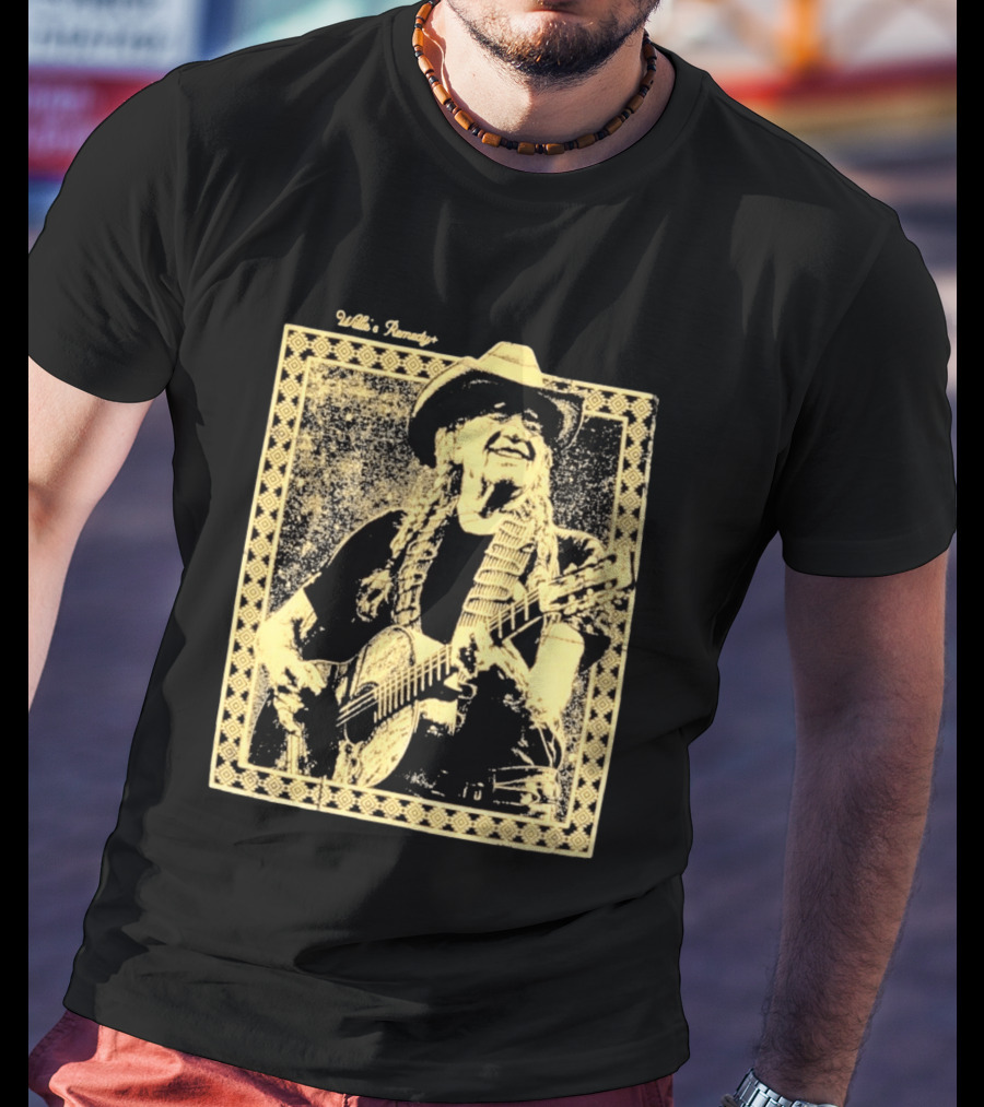 Willie Remedy Backstage Guitar T-Shirt