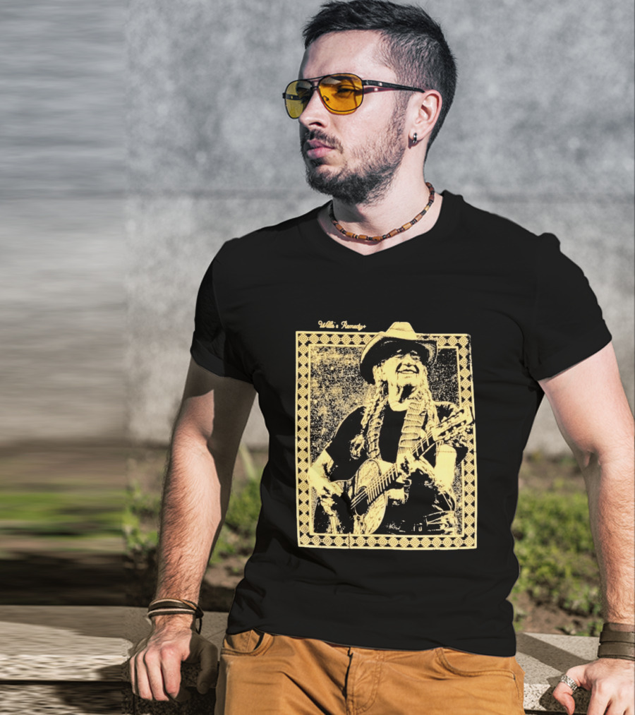 Willie Remedy Backstage Guitar T-Shirt