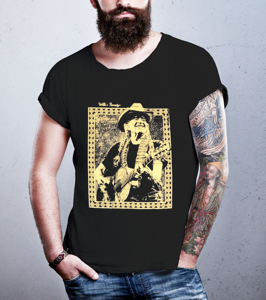 Willie Remedy Backstage Guitar T-Shirt