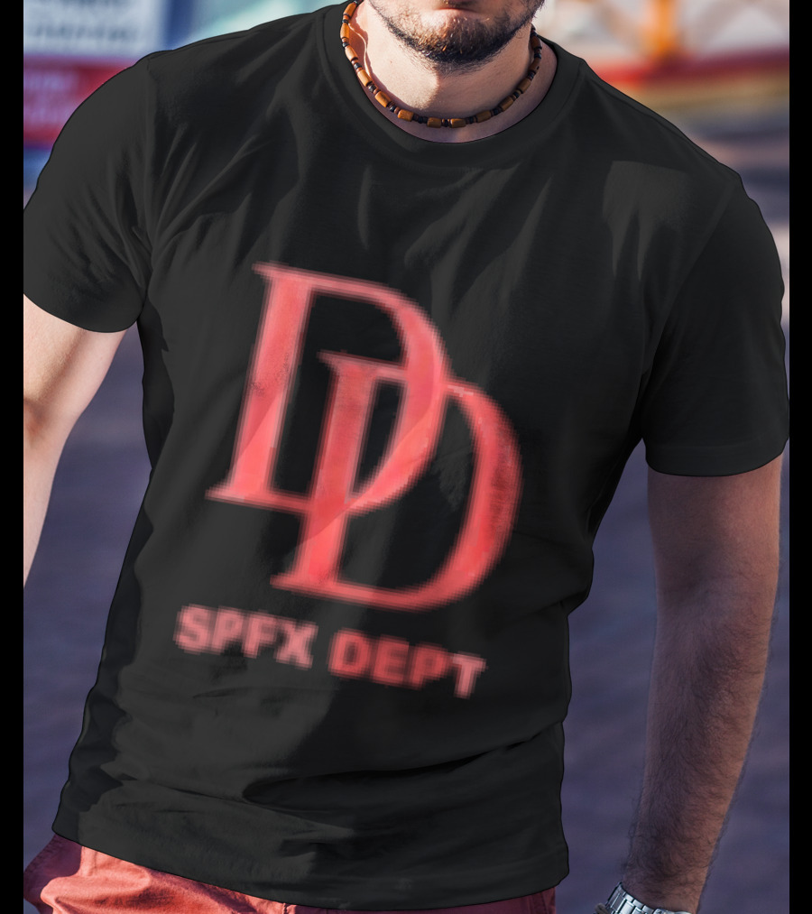 Marvel Television Daredevil Born Again Season 3 Upper East DD T-Shirt