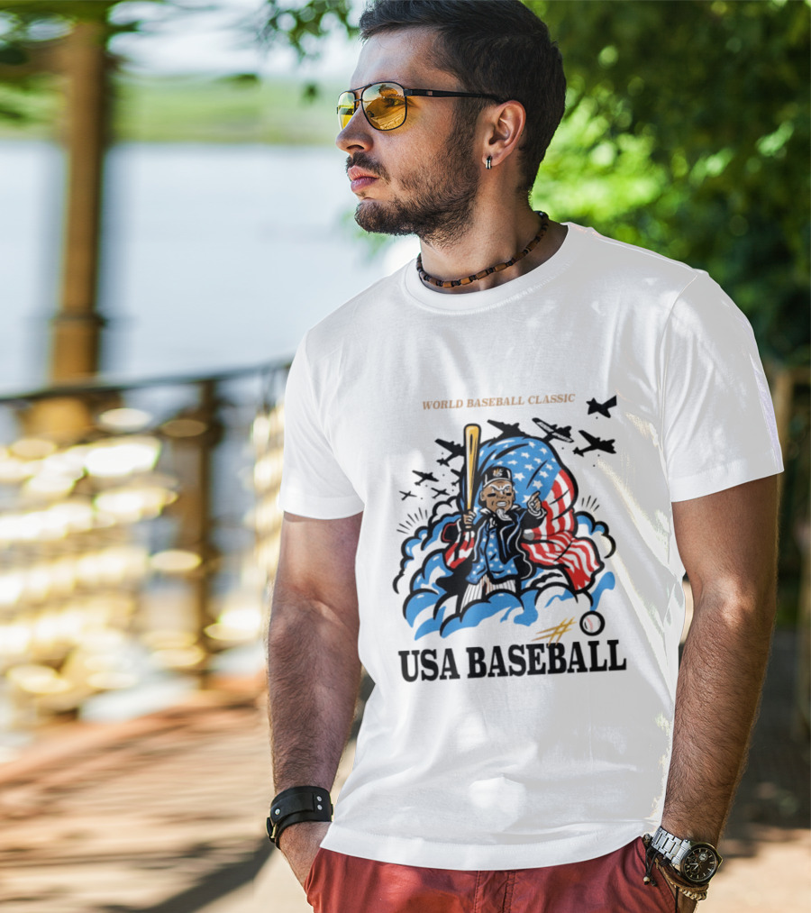 World Baseball Classic USA Baseball 2026 Aaron Judge T-Shirt