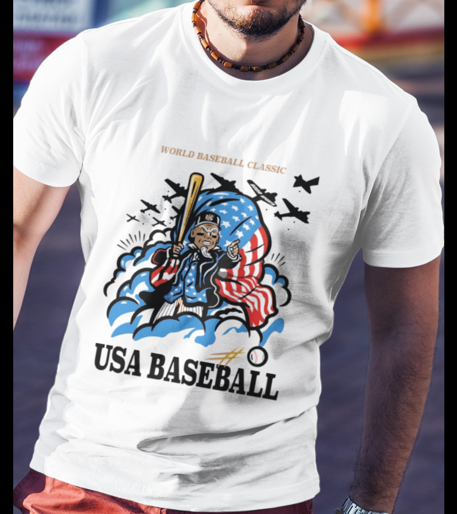 World Baseball Classic USA Baseball 2026 Aaron Judge T-Shirt