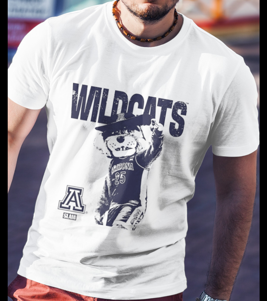 Arizona Wilbur Wildcats A Logo SLAM T-Shirt