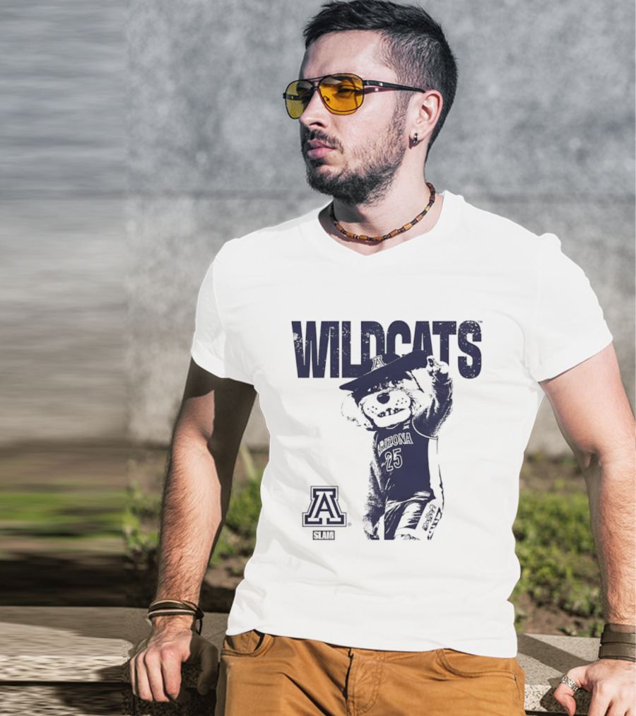 Arizona Wilbur Wildcats A Logo SLAM T-Shirt