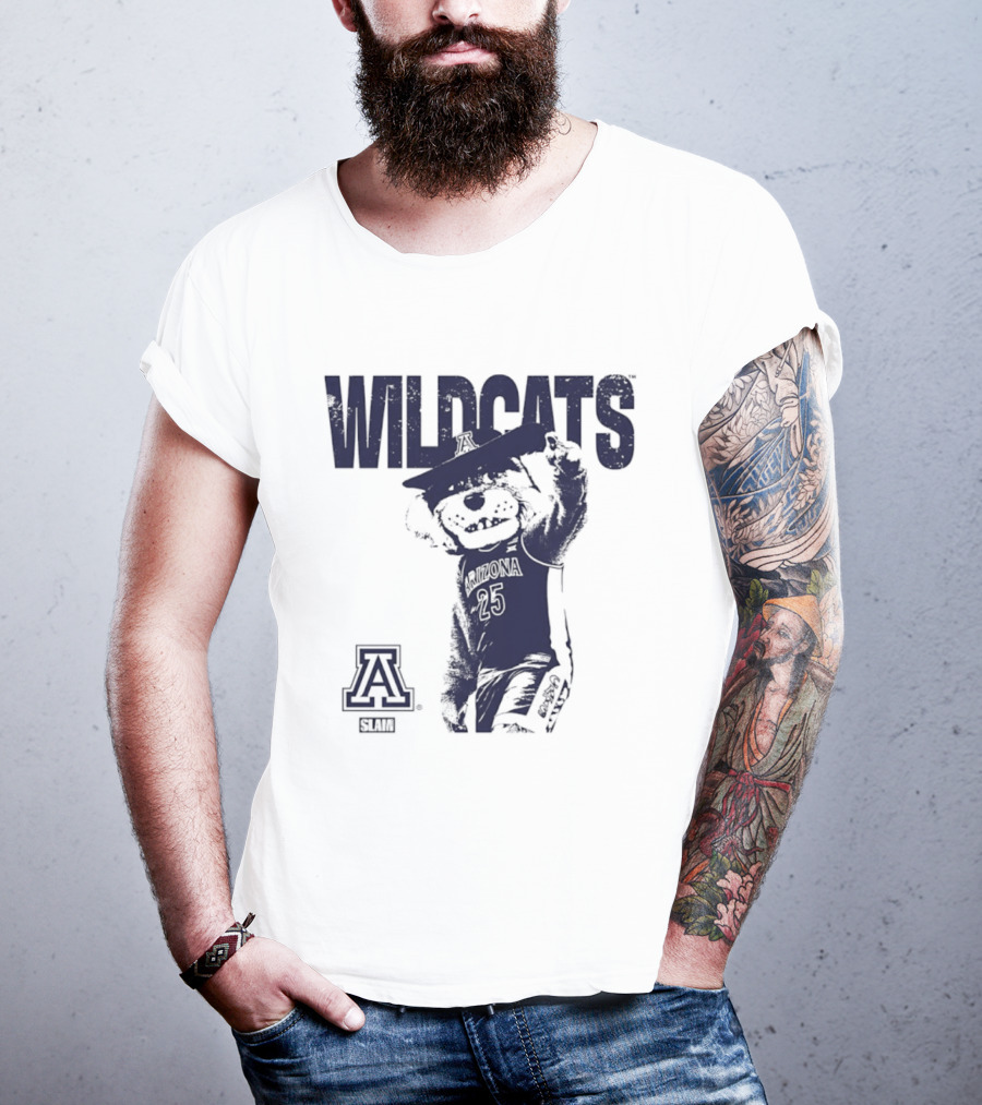 Arizona Wilbur Wildcats A Logo SLAM T-Shirt