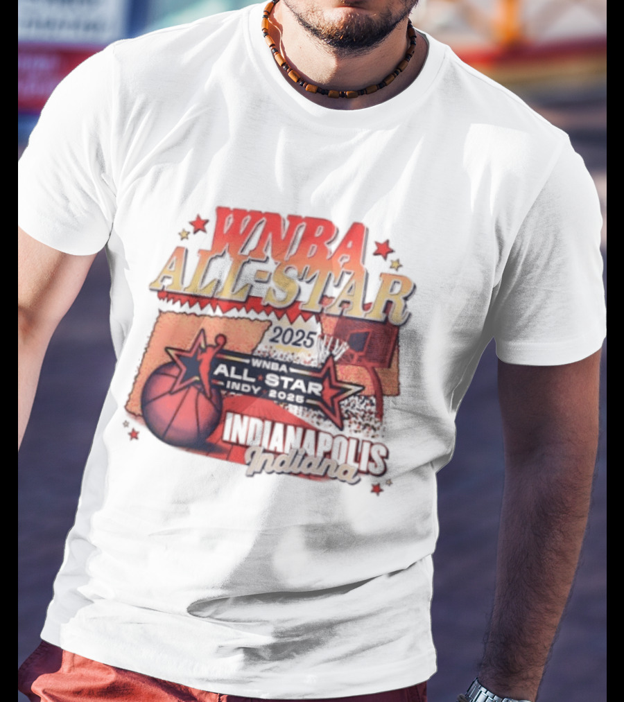 WNBA All Star 2025 Indianapolis Indy Basketball Game Indiana Fever T-Shirt