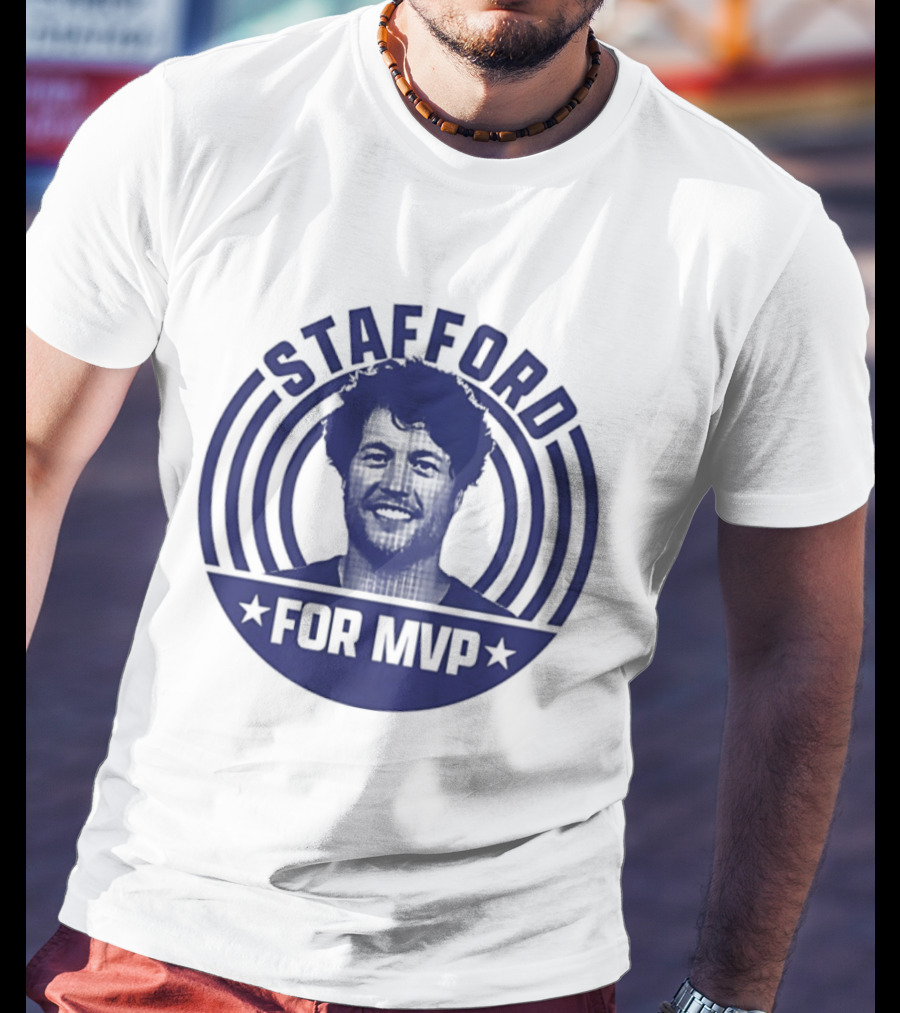 Matthew Stafford For MVP Los Angeles Rams Football Fan Gear T-Shirt