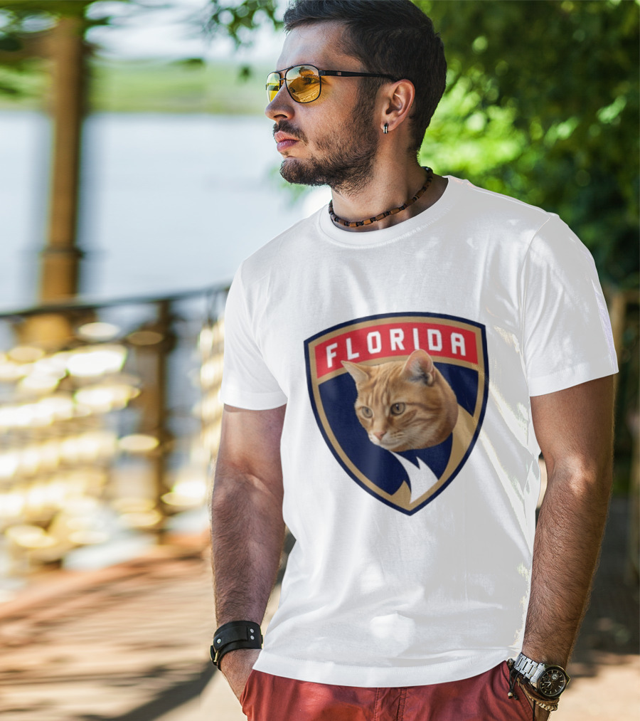 Florida Panthers Paul Maurice Cat T-Shirt