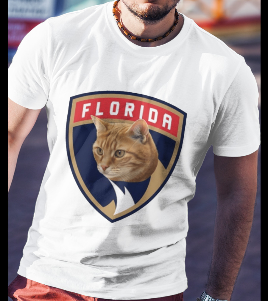 Florida Panthers Paul Maurice Cat T-Shirt