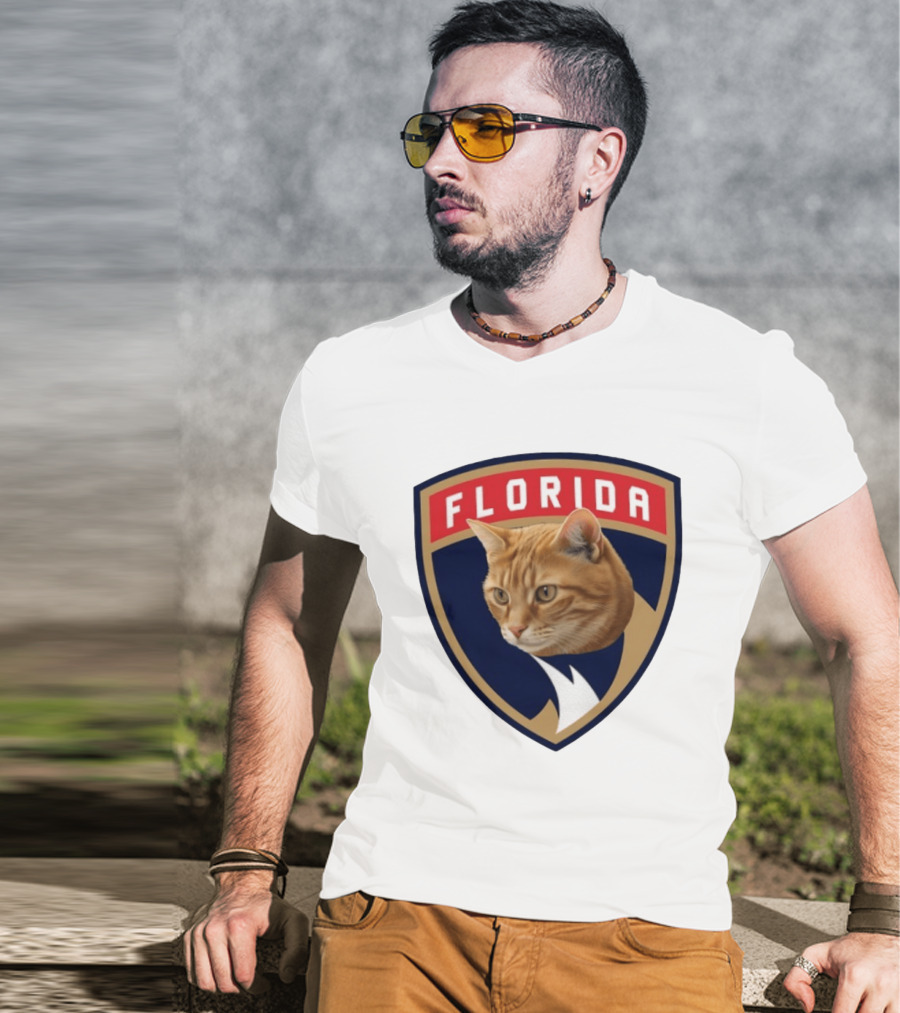 Florida Panthers Paul Maurice Cat T-Shirt