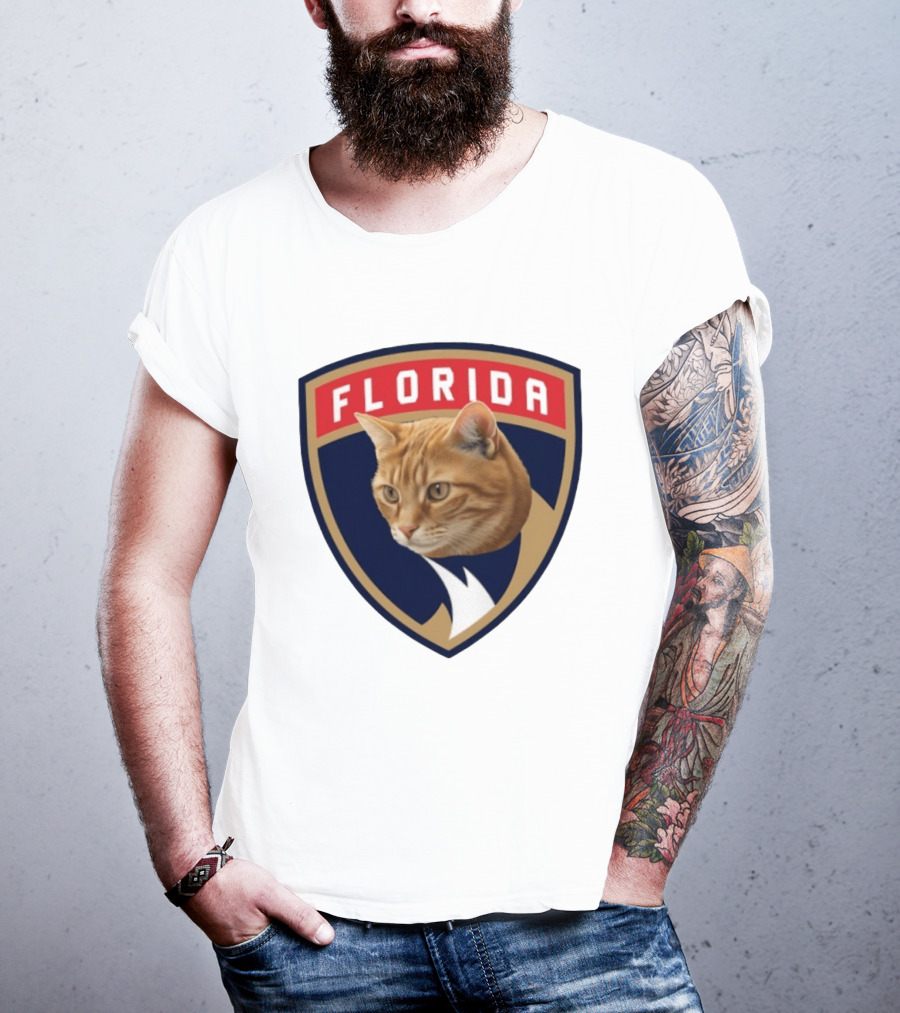 Florida Panthers Paul Maurice Cat T-Shirt