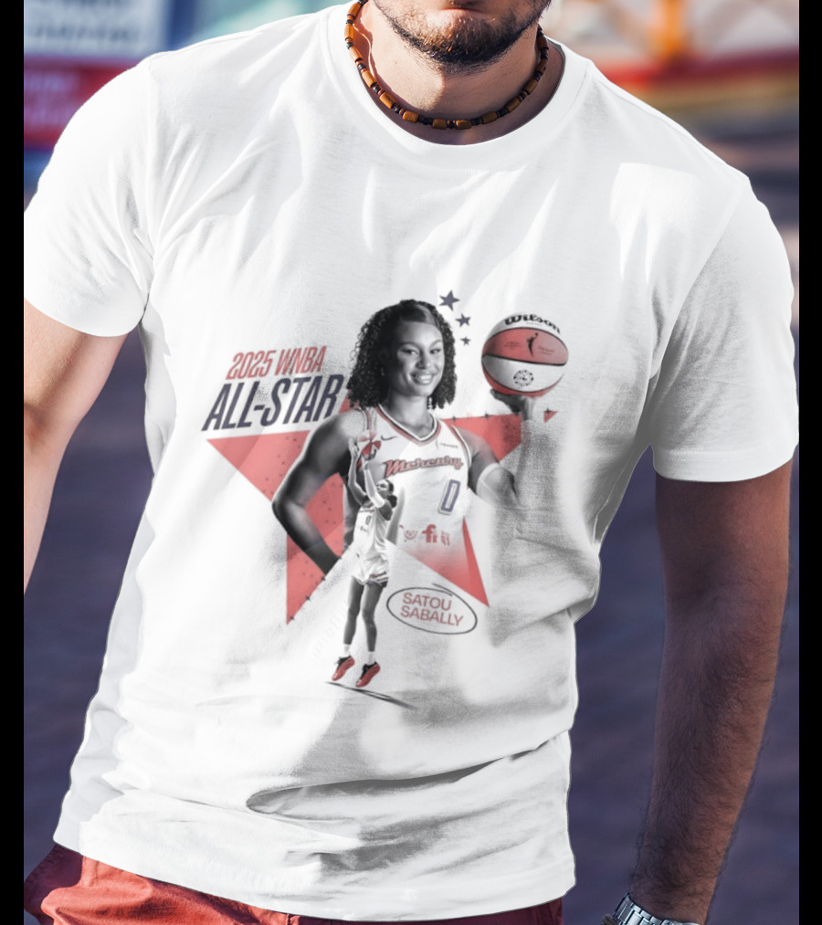 Satou Sabally 2025 WNBA All Star Phoenix Mercury T-Shirt