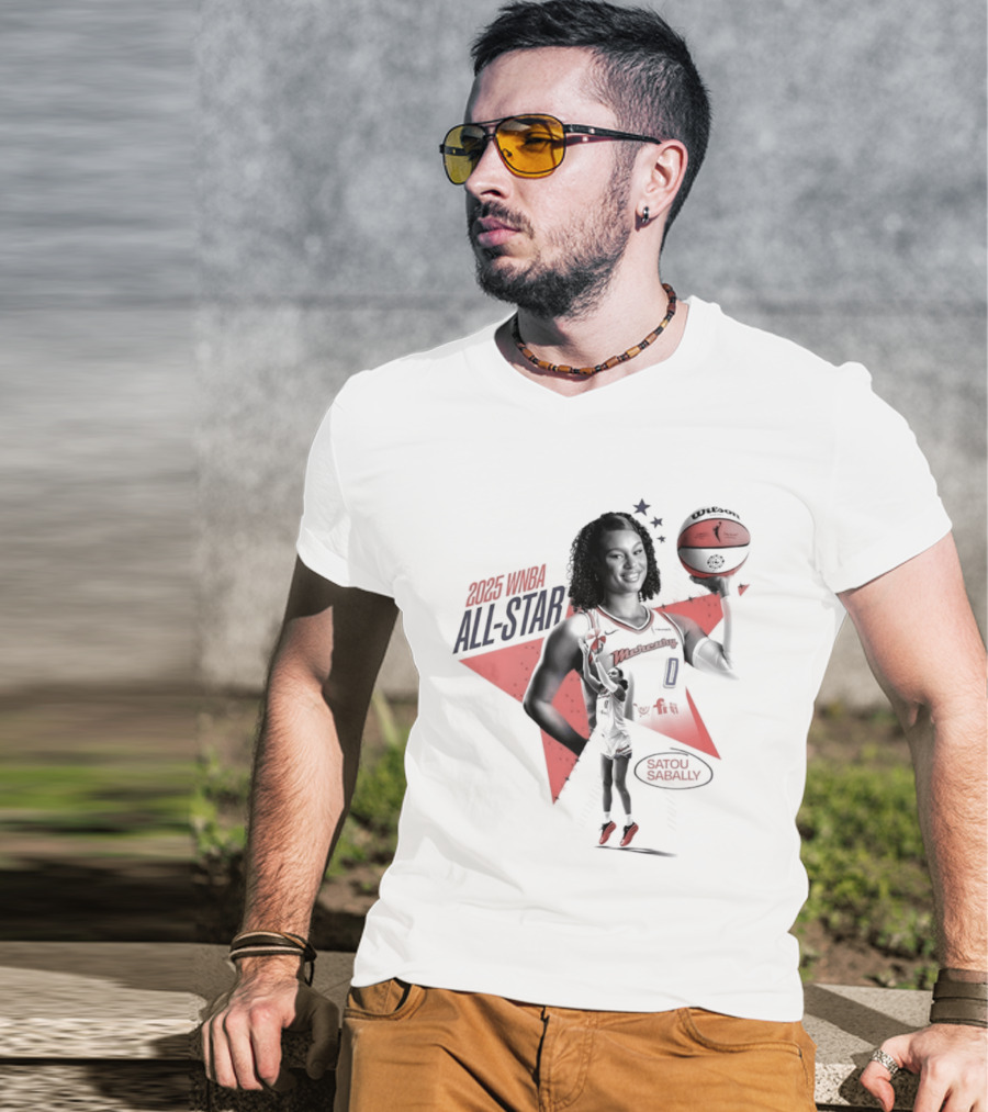 Satou Sabally 2025 WNBA All Star Phoenix Mercury T-Shirt