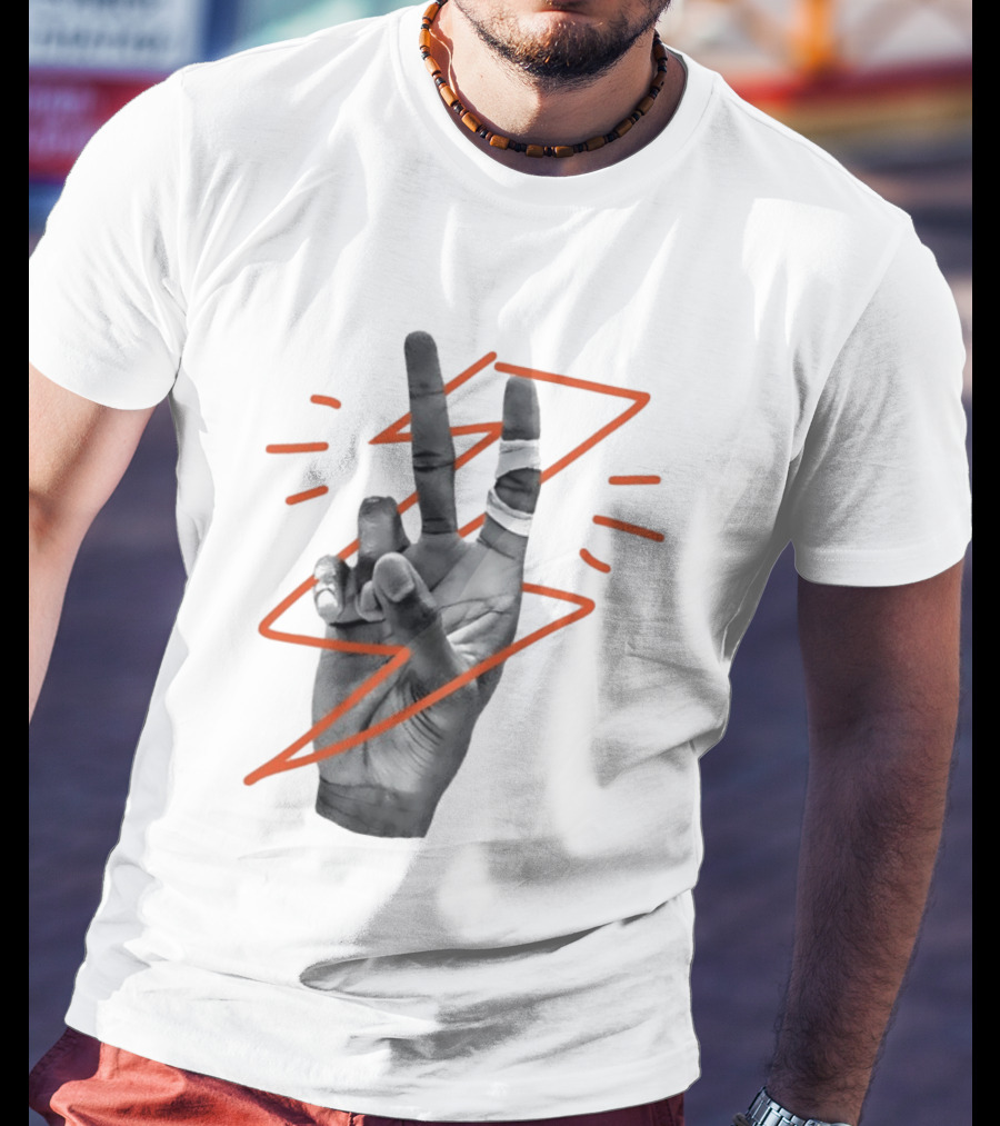 Shai Gilgeous Alexander SGA B2B 2025 26 Kia NBA MVP Hand Gesture T-Shirt