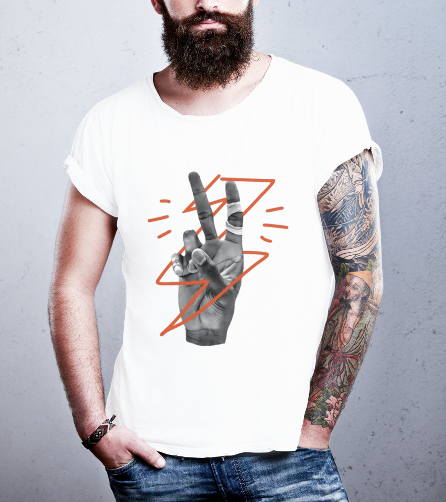 Shai Gilgeous Alexander SGA B2B 2025 26 Kia NBA MVP Hand Gesture T-Shirt