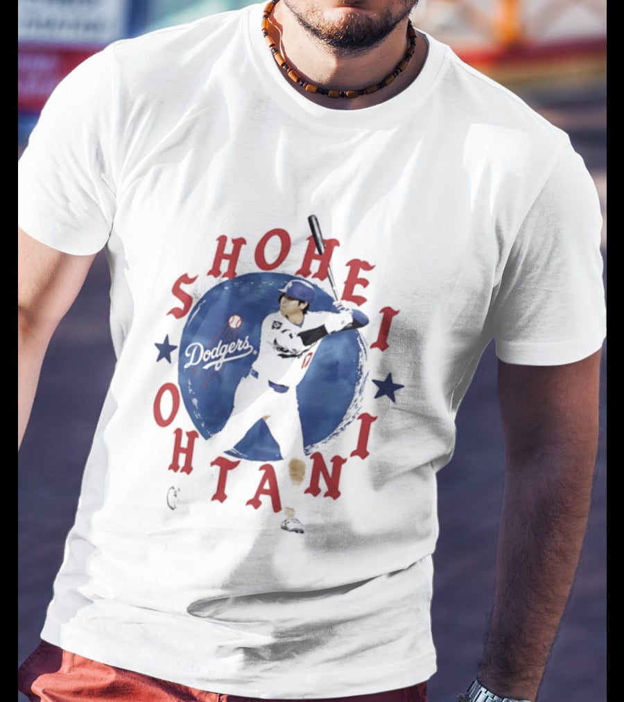 Shohei Ohtani Los Angeles Dodgers October Baseball Player Batter T-Shirt