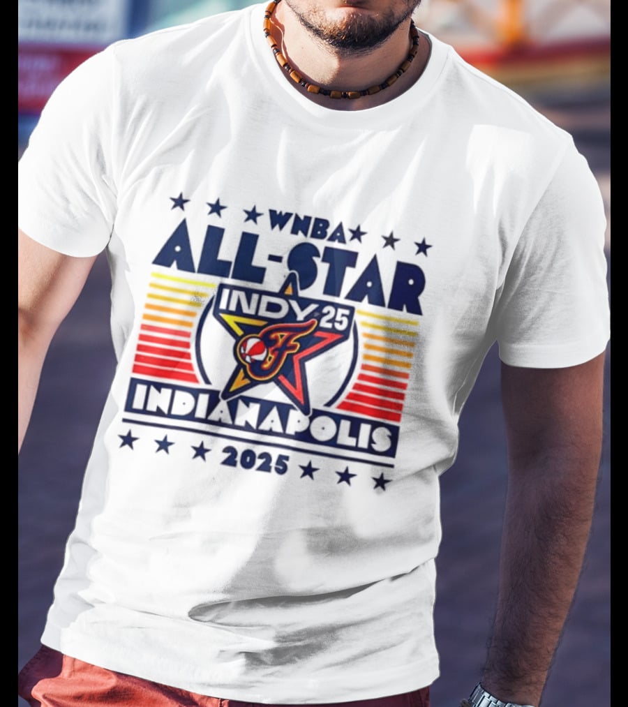 WNBA All Star INDY 2025 Indianapolis Crewneck T-Shirt