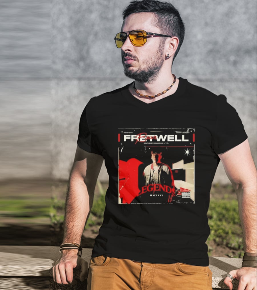Bear Fretwell Alabama Legends MMXXVI Southeast Bulloch NCAA Football T-Shirt