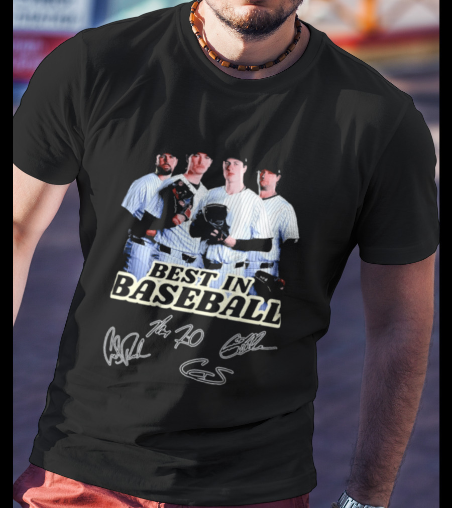 New York Yankees Best In Baseball MLB Team Champions T-Shirt