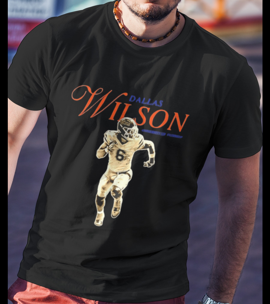 Dallas Wilson 6 University Of Florida Football NCAA T-Shirt
