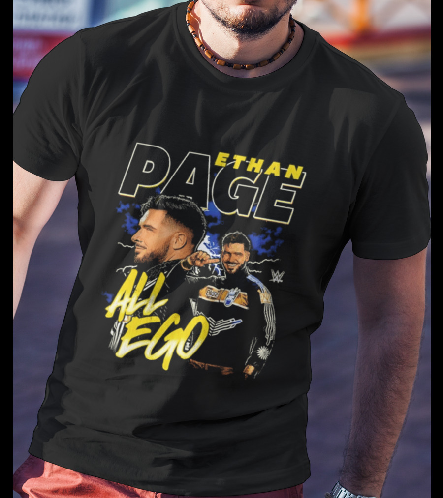 Ethan Page WWE All Ego BZ T-Shirt