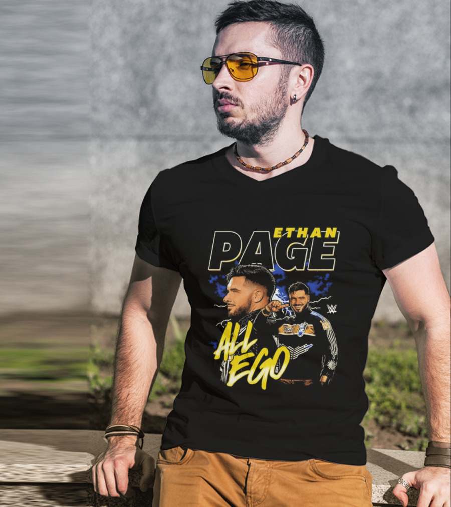 Ethan Page WWE All Ego BZ T-Shirt