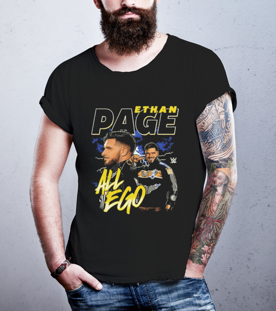 Ethan Page WWE All Ego BZ T-Shirt