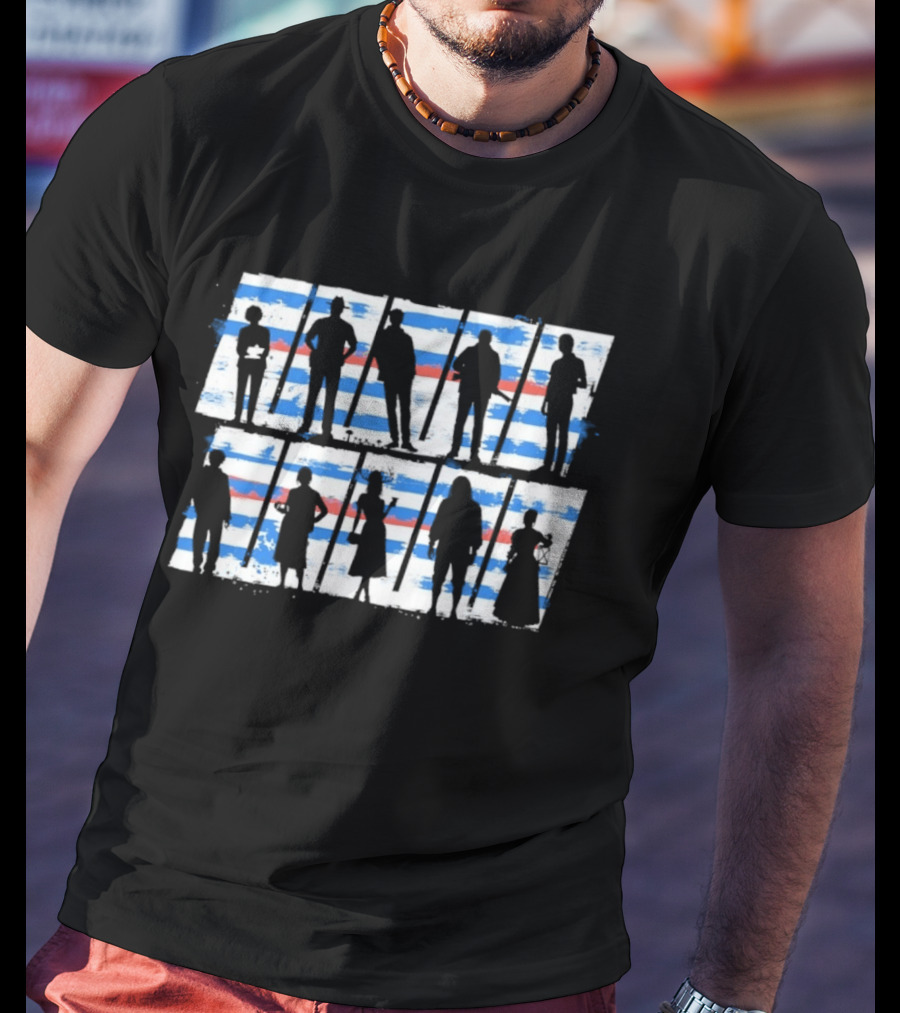 Widows Bay Islanders Striped T-Shirt