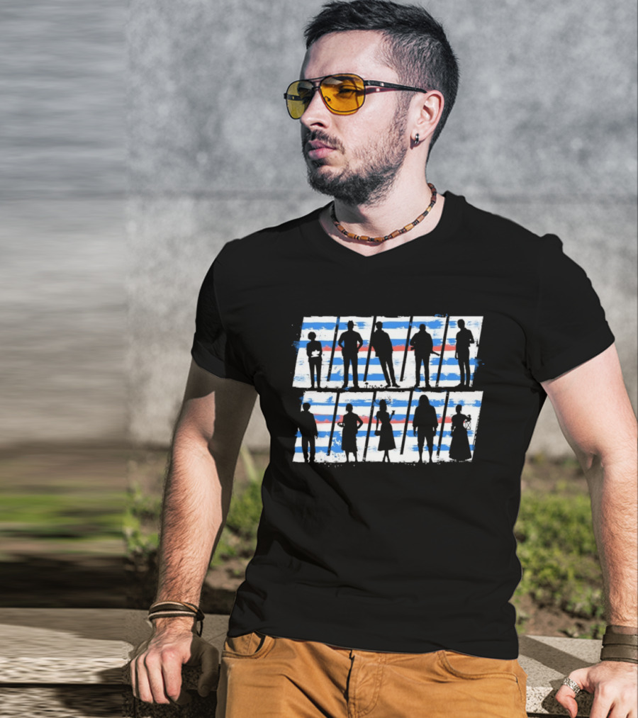 Widows Bay Islanders Striped T-Shirt