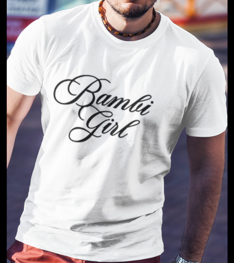 Bambi Girl Script T-Shirt