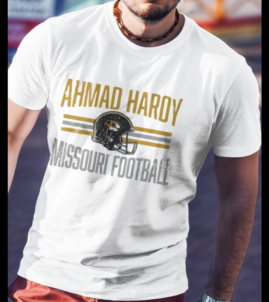 Ahmad Haroy Missouri Football Helmet Hero T-Shirt