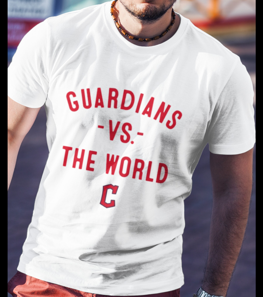 Cleveland Guardians Vs The World 2026 MLB Season C T-Shirt