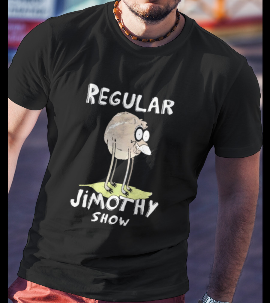 Regular Jimothy Show Cartoon Character Comedy Bird T-Shirt