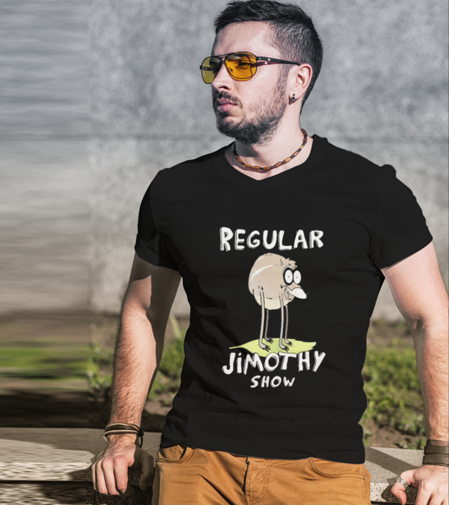Regular Jimothy Show Cartoon Character Comedy Bird T-Shirt