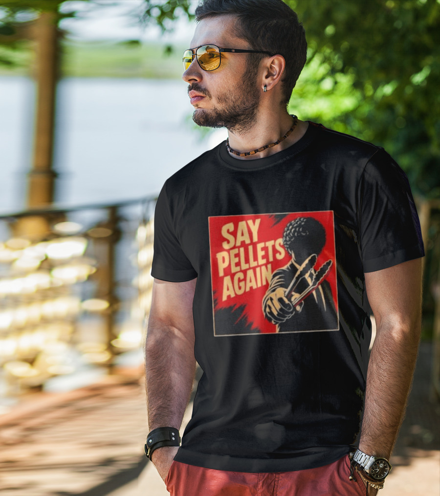 Say Pellets Again Pulp Fiction Jules Winnfield T-Shirt