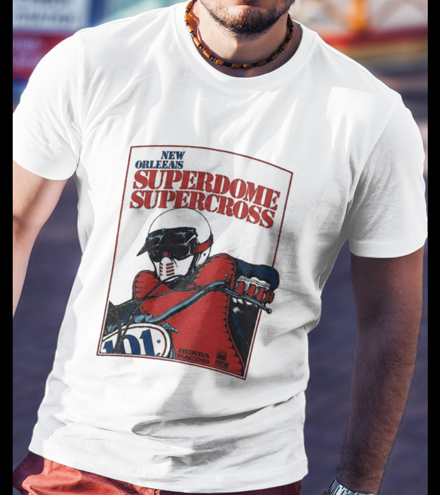 New Orleans Superdome Supercross Honda Racing 101 T-Shirt