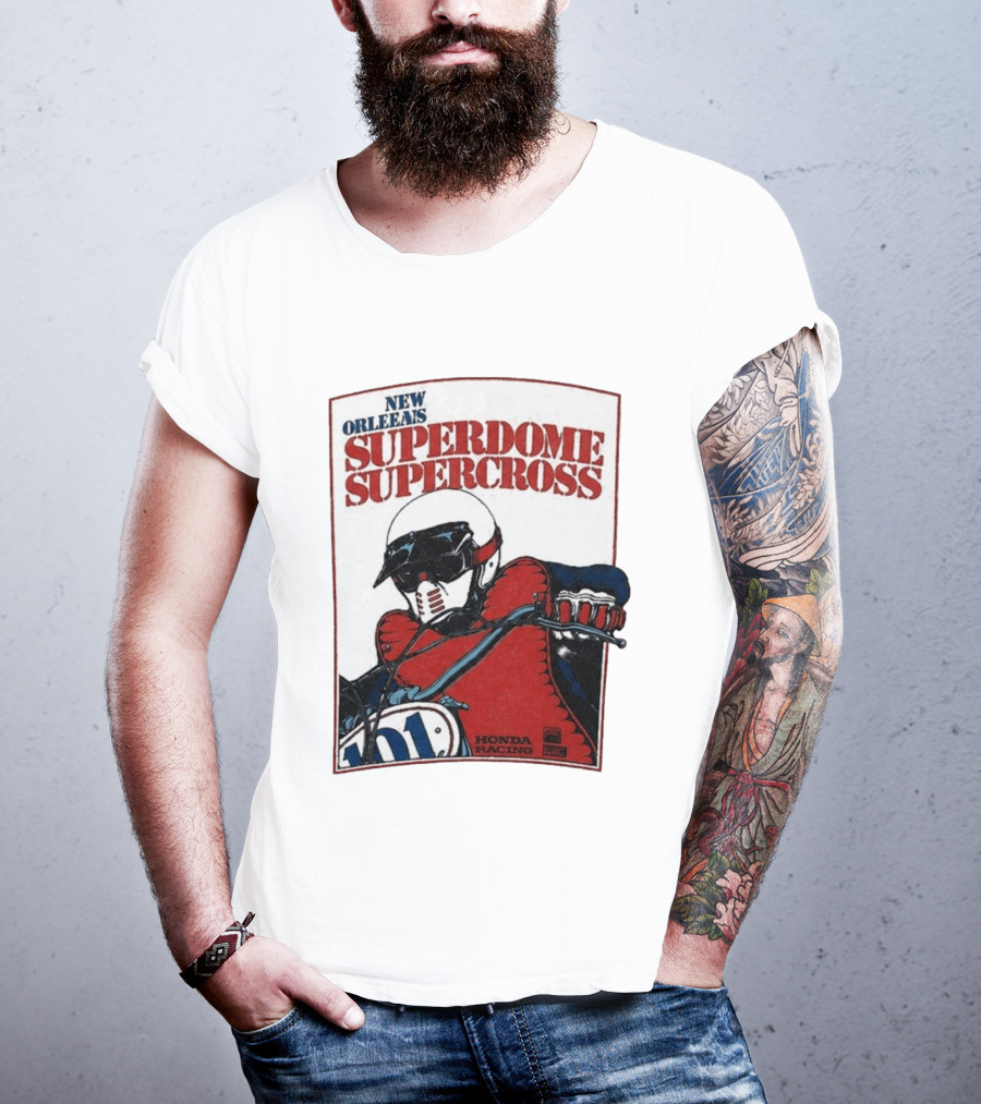 New Orleans Superdome Supercross Honda Racing 101 T-Shirt