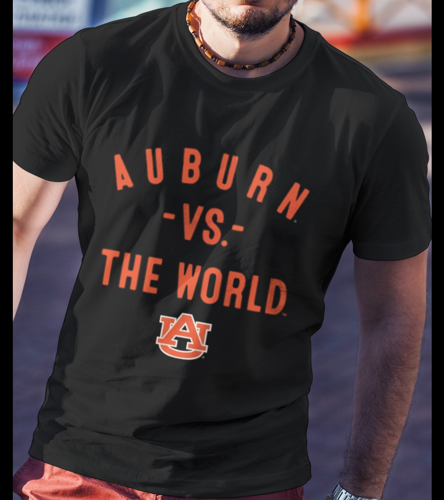 Auburn Tigers Auburn Vs The World NCAA 2026 Season T-Shirt