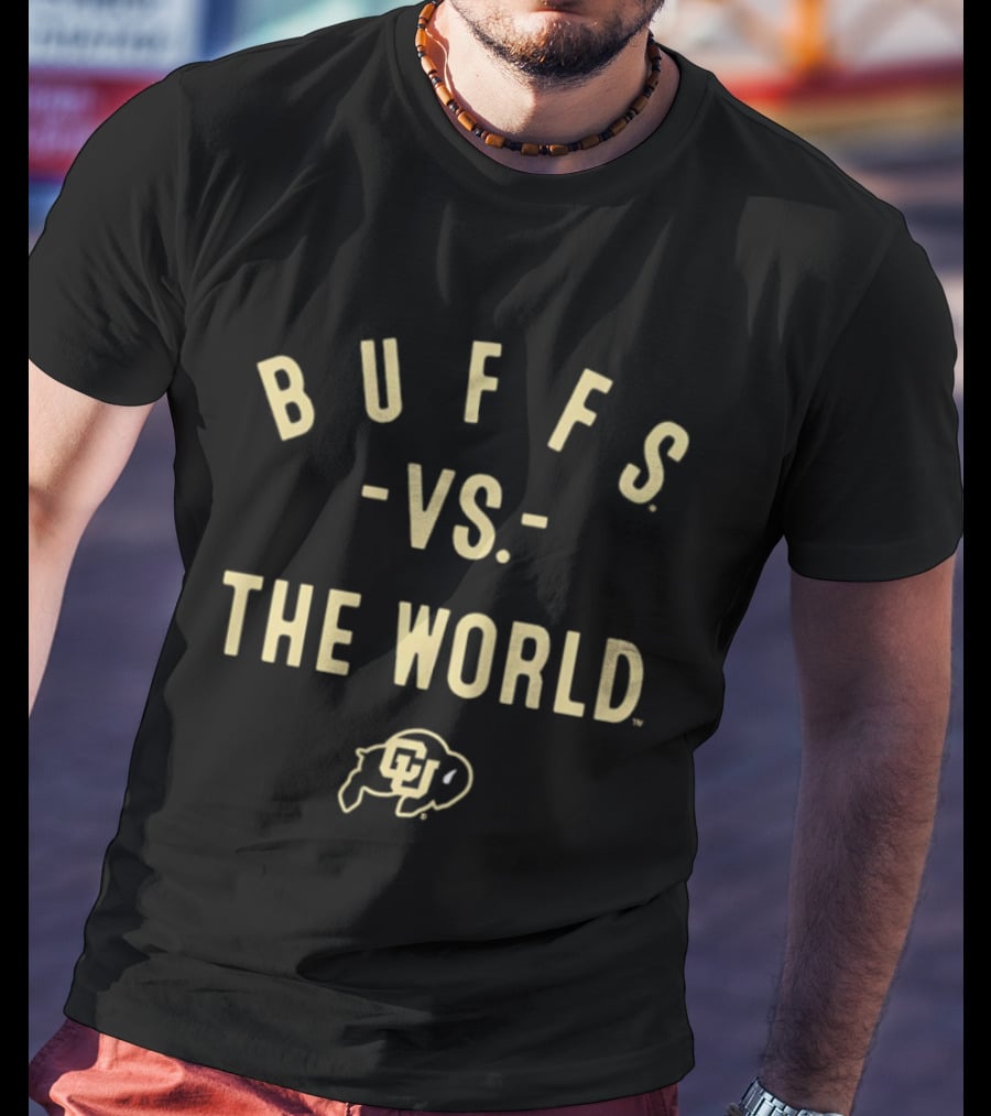 Buffs Vs The World Colorado Buffaloes NCAA 2026 Season T-Shirt
