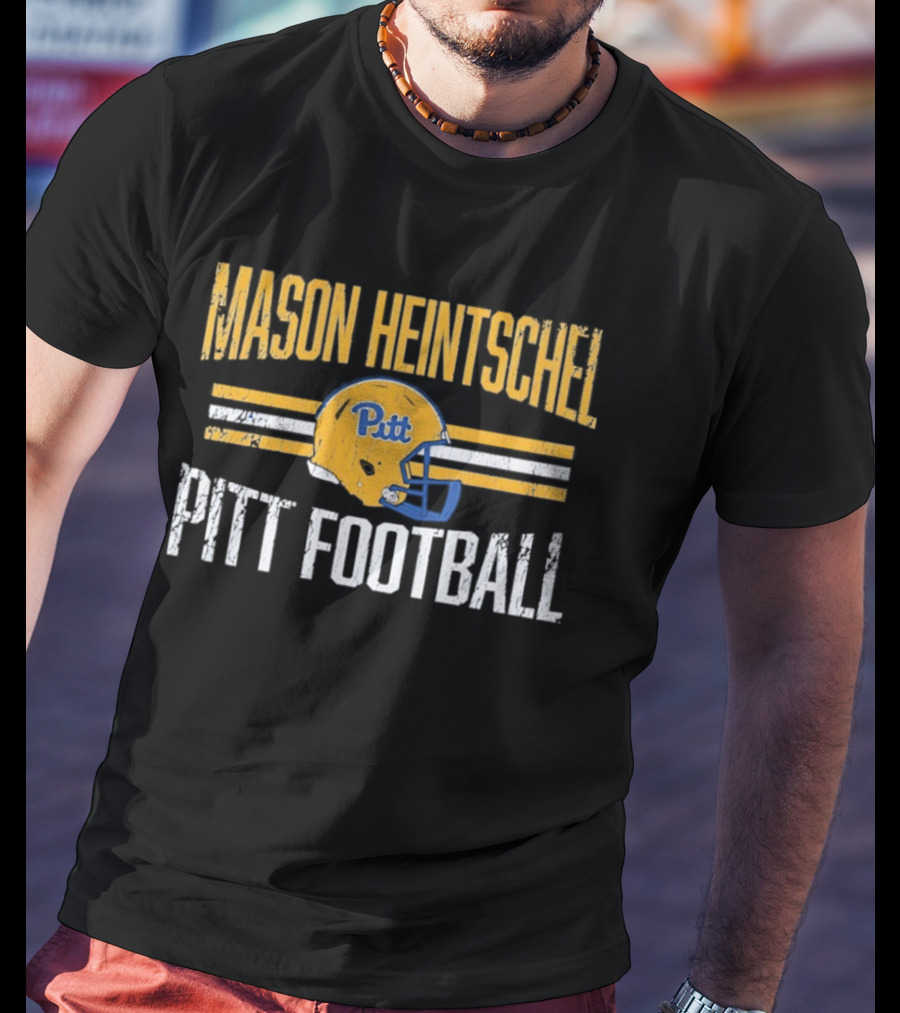 Mason Heintschel Pitt Football Panthers NCAA Helmet T-Shirt