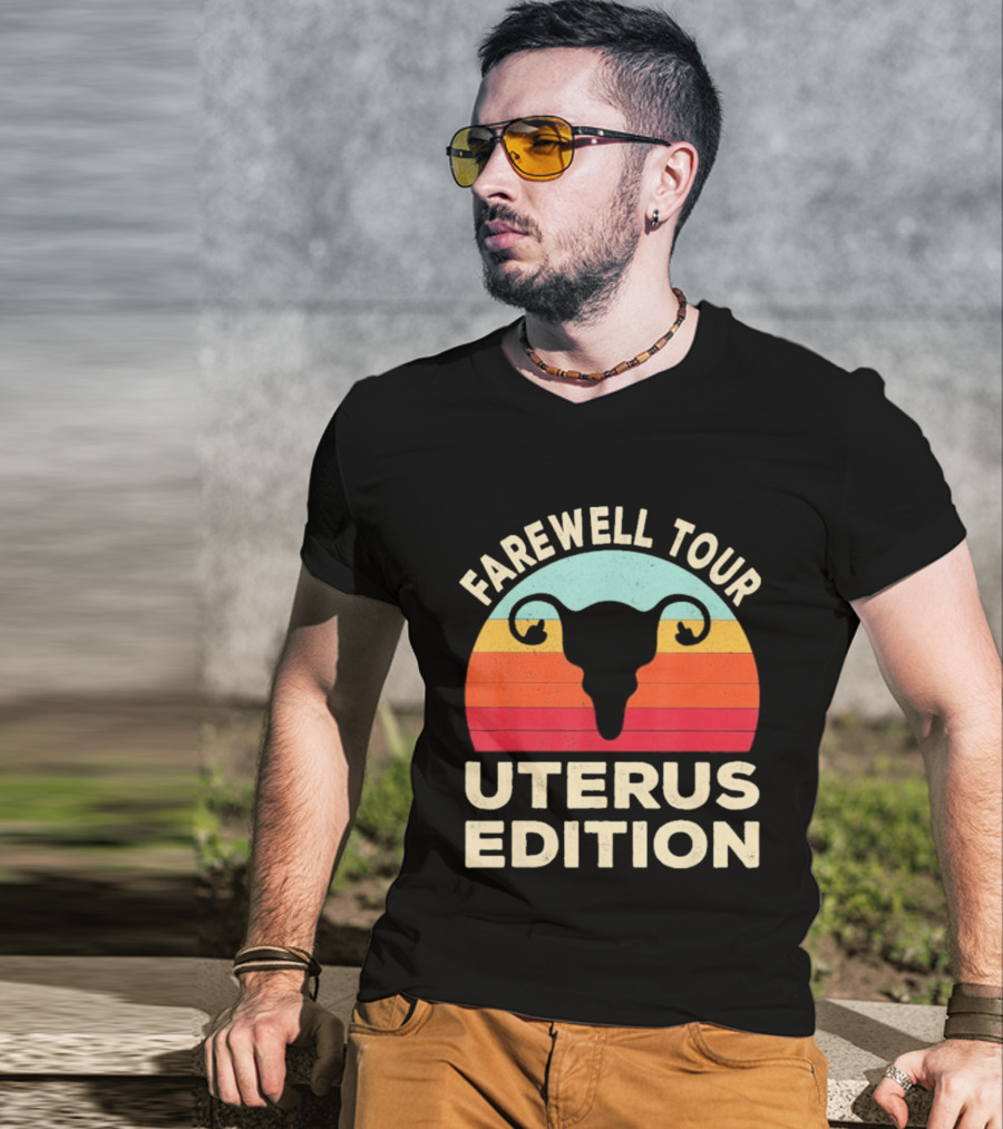 Farewell Tour Uterus Edition Hysterectomy Recovery Laparoscopic T-Shirt