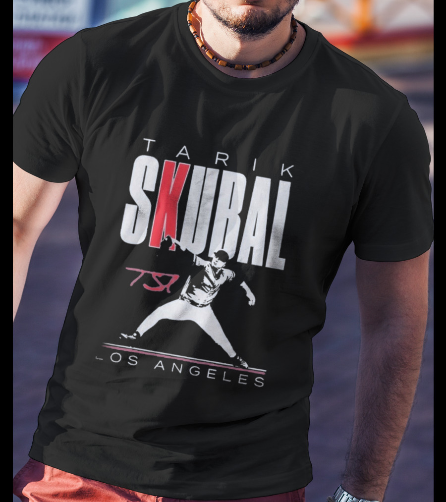 Tarik Skubal Los Angeles Dodgers Pitcher Graphic 27 T-Shirt