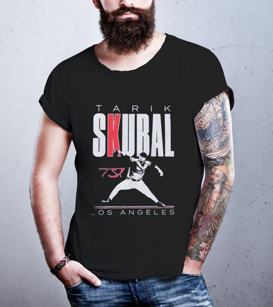 Tarik Skubal Los Angeles Dodgers Pitcher Graphic 27 T-Shirt