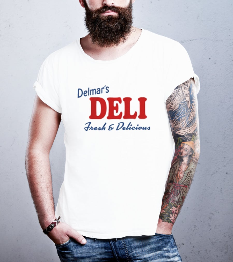 Delmar's Deli Fresh And Delicious Peter Parker 2026 Spider Man Brand New Day T-Shirt