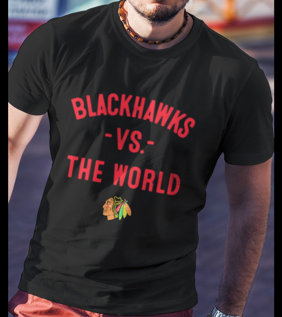 Blackhawks Vs The World NHL 2026 Nowbes T-Shirt
