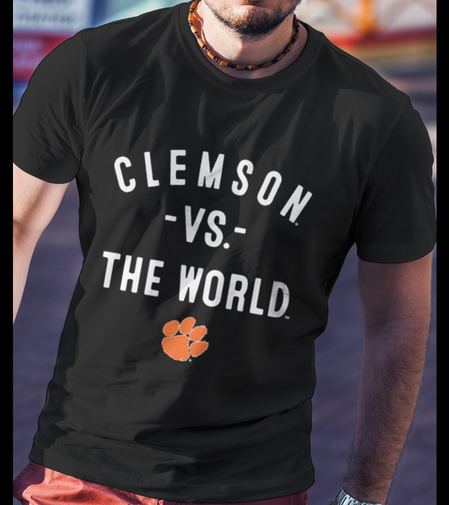 Clemson Vs The World Tigers NCAA 2026 Season T-Shirt