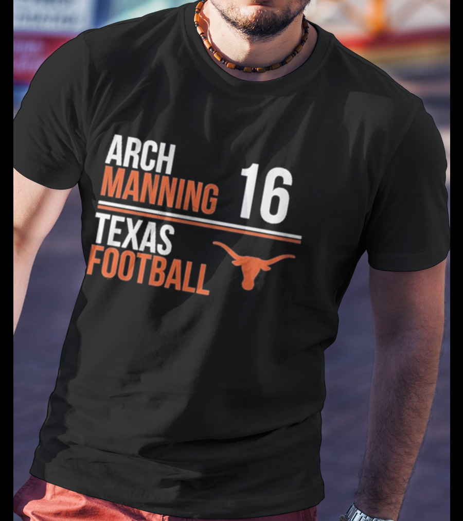 Arch Manning 16 Texas Longhorns Football T-Shirt